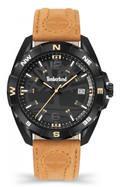 Millinocket 3HD Black Dial Brown Leather