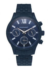 RELOJ ALPHA 44,5MM BLUE DIAL BLUE BRACELET