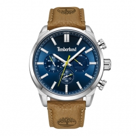 RELOJ Henniker II Blue Dial Brown Leather