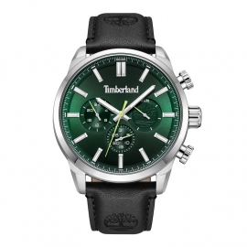 RELOJ Henniker II Green Dial Black Leather