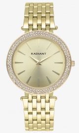 RELOJ BIANCA 38MM GOLD DIAL IPG BRACELET