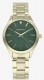 CARLY 35MM GREEN DIAL IPG BRACELET