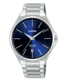 RELOJ Hombre Classic Cuarzo 3 Agujas Esf azul