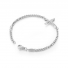 DIE - CUT SILVER BRACELET