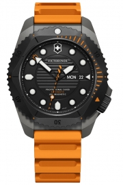 RELOJ DIVE PRO AUTOMATIC TITANIUM, ORANGE RUBB