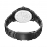 Mensor Black Dial IPGun Bracelet 3H