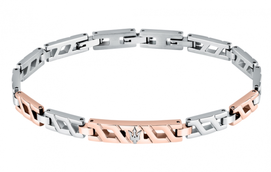 ICONIC BRACELET WITH IP RG 18.5+3CM