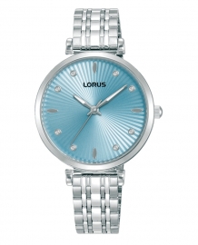 RELOJ Mujer Classic  Plateado esf azul