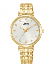 RELOJ Mujer Classic Dorado esf blanca