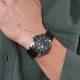 Carrigan 3HD Black Dial Black Leather