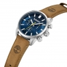 Henniker II Blue Dial Brown Leather