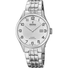 RELOJ FESTINA SWISS ACERO CLASICO F20005/1