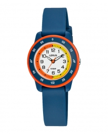 RELOJ Niños 3 agujas Correa silicona azul