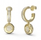 GUESS EARRINGS STYLISH JUBE04596JWYGT-U