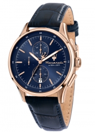 RELOJ SORPASSO 42MM CHRO BLUE DIAL BLUE STRAP