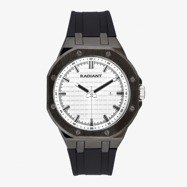 Reloj Hombre Leonardo Blanco/Negro Sili