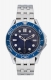 Reloj Hombre Chris Azul/Plateado