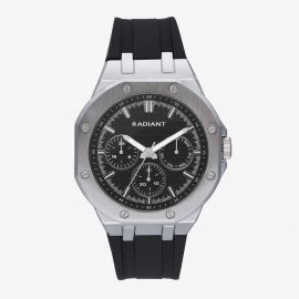 RELOJ Reloj Hombre Jack Negro/Correa Silicona