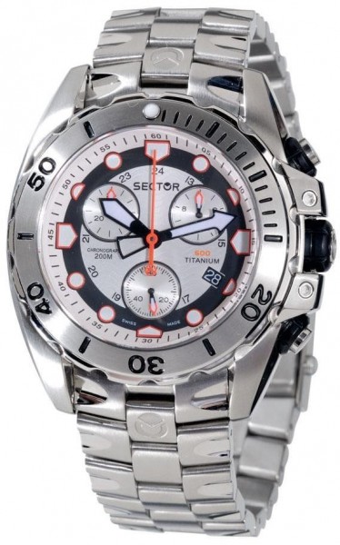 SECTOR  DIVER 600 TITANIUM CHRONO R2653917095