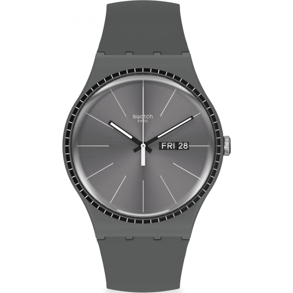 SWATCH GREY RAILS SUOM709