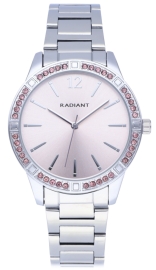 RELOJ RADIANT SHINNY PASTELS 38MM PINK DIAL SS BRACE RA566202