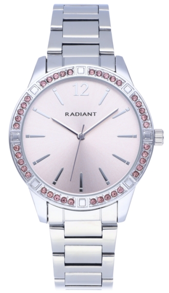 RADIANT SHINNY PASTELS 38MM PINK DIAL SS BRACE RA566202