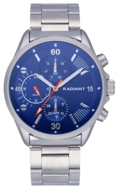 RELOJ RADIANT COMMANDER 44MM BLUE DIAL IPSILVER BRAZ RA571702